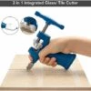 HELLO KITTY BAIN 2 In 1 Integriertes Glasfliesenschneider-Kit, Professionelles 2-20-mm-Schneidwerkzeug