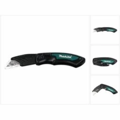 Makita P-90582 Klappmesser Blau Schwarz Mit Schnellwechselmechanismus Und Verriegelung