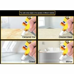 MONLY Glaskeramik-Fliesenschneider Mit Messerrad Diamantwalze Glasschneider Schneidemaschine Öffner -Angebote Schneidwerkzeug Store 66480795 5