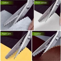 READCLY Schere 24 Cm, Professionelle Nähschere, Edelstahlklingen Und Kunststoffgriffe - Zum Schneiden Von Papier Und Stoff, Grün -Angebote Schneidwerkzeug Store 66539023 5