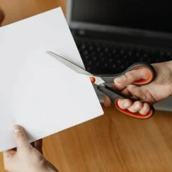 READCLY Ergonomische Edelstahlschere | 210mm | Weicher Und Bequemer Griff -Angebote Schneidwerkzeug Store 66540154 4