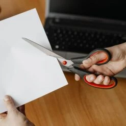 READCLY Ergonomische Edelstahlschere | 250mm | Weicher Und Bequemer Griff 009362 -Angebote Schneidwerkzeug Store 66540924 4