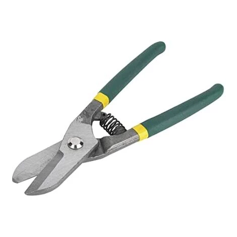 LITZEE Deutschland-Art Gerade Schnitt-Zinn-Scheren, Metallscheren-Scheren-Schneider Vervollkommnen Für Das Schneiden Des Aluminiums, Des Blechs, Des Leders, Der Pappe Und Des Plastiks(8Inch) 2 LITZEE Deutschland-Art Gerade Schnitt-Zinn-Scheren, Metallscheren-Scheren-Schneider Vervollkommnen Für Das Schneiden Des Aluminiums, Des Blechs, Des Leders, Der Pappe Und Des Plastiks(8Inch) – Bild 2