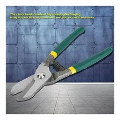 LITZEE Deutschland-Art Gerade Schnitt-Zinn-Scheren, Metallscheren-Scheren-Schneider Vervollkommnen Für Das Schneiden Des Aluminiums, Des Blechs, Des Leders, Der Pappe Und Des Plastiks(8Inch) 8 LITZEE Deutschland-Art Gerade Schnitt-Zinn-Scheren, Metallscheren-Scheren-Schneider Vervollkommnen Für Das Schneiden Des Aluminiums, Des Blechs, Des Leders, Der Pappe Und Des Plastiks(8Inch) -Angebote Schneidwerkzeug Store 66807485 4