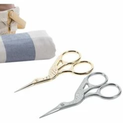 ECHOO Stickschere, Vintage-Edelstahl-Stickerei-Storch-Kran-Schere, Nähwerkzeuge Mit Scharfer Spitze Für Den Täglichen Gebrauch Des Schneiders (Silber) 8 ECHOO Stickschere, Vintage-Edelstahl-Stickerei-Storch-Kran-Schere, Nähwerkzeuge Mit Scharfer Spitze Für Den Täglichen Gebrauch Des Schneiders (Silber) -Angebote Schneidwerkzeug Store 66809146 4