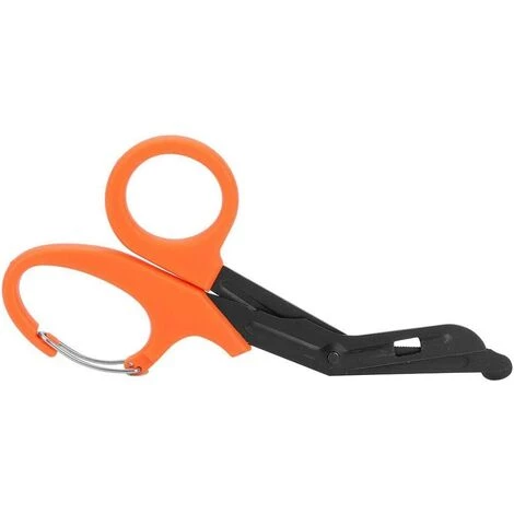DECKON Pflegeschere, Verbandschere, Medizinische Schere, Traumaschere, Erste Hilfe Für Die Pflegepraxis (Orange) 4 DECKON Pflegeschere, Verbandschere, Medizinische Schere, Traumaschere, Erste Hilfe Für Die Pflegepraxis (Orange) – Bild 4