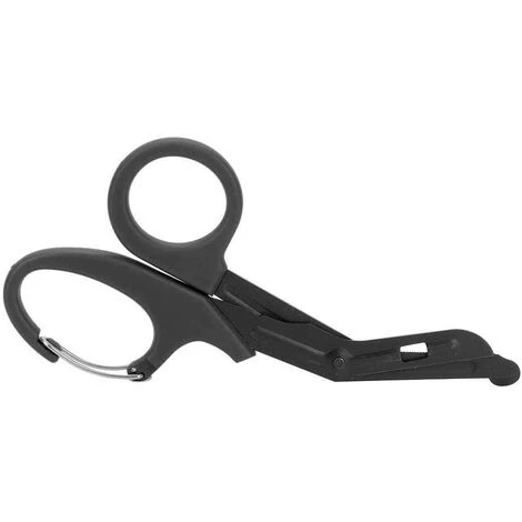 DECKON Verbandschere, Pflegeschere, Traumaschere, Medizinische Versorgung, Medizinische Schere, Für Die Chirurgie Für Krankenschwestern (Schwarz) 2 DECKON Verbandschere, Pflegeschere, Traumaschere, Medizinische Versorgung, Medizinische Schere, Für Die Chirurgie Für Krankenschwestern (Schwarz) – Bild 2