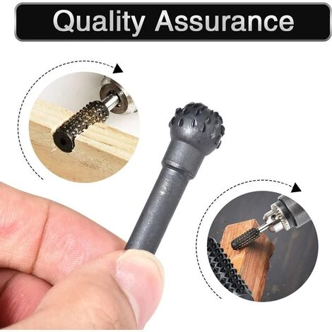DECKON 5 Stück Frässtifte 1/4" 6mm Schaft Drehbohrer Drehraspel Bohrer Set Holzbearbeitung Meißel Rollschneider Prägung Polieren Gravurkopf Elektrowerkzeuge 5 DECKON 5 Stück Frässtifte 1/4" 6mm Schaft Drehbohrer Drehraspel Bohrer Set Holzbearbeitung Meißel Rollschneider Prägung Polieren Gravurkopf Elektrowerkzeuge – Bild 5