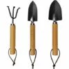 BENOBBY KIDS Mini-Gartenwerkzeug-Set, Inklusive Handschaufel, Pfropfschaufel, Kultivator-Handrechen, Indoor-Miniatur-Feengarten-Pflanzenpflege (3)