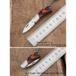 BENOBBY KIDS Klappmesser, Mini-Taschenmesser Für Damen Und Herren, Mini-Schlüsselbundmesser Zum Schneiden Von Seilen, Papier, Schachteln Und Obst Schälen, Kleines EDC-Messer -Angebote Schneidwerkzeug Store 67069348 4