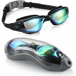 BENOBBY KIDS Schwimmbrille, Auslaufsichere Schwimmbrille Vollschutz Erwachsene Männer Frauen Jugend