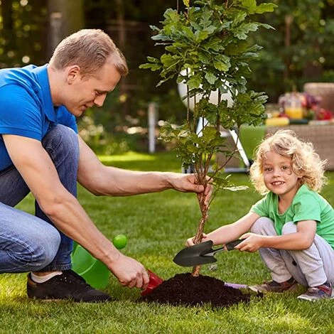 BENOBBY KIDS Gartenwerkzeug-Set, 4-teiliges Premium-Set Mit Gartenschaufel, Handkelle, Rechen, Hacke, Mehrzweck Mit Rutschfestem, Weichem Gummi, Geschenk Für Gartengeräte Für Damen Und Herren (Schwarz) 4 BENOBBY KIDS Gartenwerkzeug-Set, 4-teiliges Premium-Set Mit Gartenschaufel, Handkelle, Rechen, Hacke, Mehrzweck Mit Rutschfestem, Weichem Gummi, Geschenk Für Gartengeräte Für Damen Und Herren (Schwarz) – Bild 4
