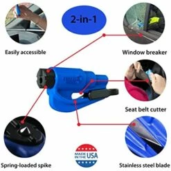 BENOBBY KIDS Familienpackung Mit 3 Stück, Das Original Notfall-Schlüsselbund-Auto-Fluchtwerkzeug, 2-in-1-Sicherheitsgurtschneider Und Fensterbrecher -Angebote Schneidwerkzeug Store 67069473 2
