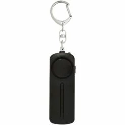 BENOBBY KIDS Personal Alarm For WomenSafe Sound Personal Alarm Schlüsselanhänger Notfall-LED-Taschenlampe, Kinderselbstverteidigungssirene, Schwarz
