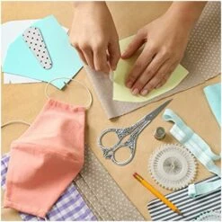 BENOBBY KIDS 11,4 Cm Silberne Stickschere Mit Lederscherenabdeckung Kleine Scharfe Schere F��r Stickereien, Kunstwerke, N?hen, Heimwerker -Angebote Schneidwerkzeug Store 67069479 4