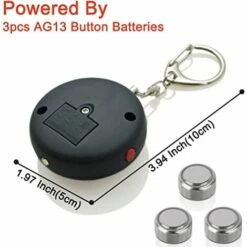 BENOBBY KIDS Safe Sound Personal Alarm, 130DB Selbstverteidigungsalarm Für Frauen Mit LED-Leuchten, Selbstverteidigungswaffen Für Frauen, Kinder, ältere Menschen, Nachtwanderer, Behinderte -Angebote Schneidwerkzeug Store 67069498 5