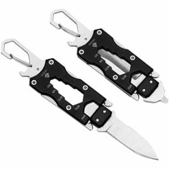 BENOBBY KIDS Taschenmesser, Kleine Messer Mit Clip, Multitool-Kistenschneider, Auto-Schl��sselanh?nger Mit Glasbrecher, Flaschen?ffner, Schraubendreher Und Schraubenschl��ssel, EDC-Messer F��r Den T?glichen Gebrauch