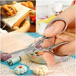 BENOBBY KIDS Auspicious Cloud-Schere Aus Edelstahl Im Europäischen Vintage-Stil Zum Nähen, Sticken, Schneidern, Basteln, Kunstwerken Und Für Den Täglichen Gebrauch -Angebote Schneidwerkzeug Store 67069533 3