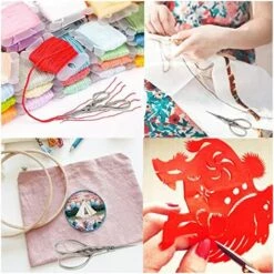 BENOBBY KIDS Auspicious Cloud-Schere Aus Edelstahl Im Europäischen Vintage-Stil Zum Nähen, Sticken, Schneidern, Basteln, Kunstwerken Und Für Den Täglichen Gebrauch -Angebote Schneidwerkzeug Store 67069533 4