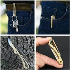 BENOBBY KIDS Mini Messing Taschenmesser EDC Allzweckmesser Mit 10 Extra Austauschbaren Klingen, Tragbares Scharfes Klappmesser Mit R��ckenclip -Angebote Schneidwerkzeug Store 67069534 5