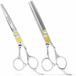 BENOBBY KIDS Professional Series Haarschneidescheren-Set �C Friseur-Haarschneide- Und Effilierscheren-Set/Texturierschere �C 6,5-Zoll-Haarschneidescheren-Set F��r M?nner/Frauen/Kinder/Salon Und Zuhause