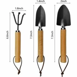 BENOBBY KIDS Mini-Gartenwerkzeug-Set, Inklusive Handschaufel, Pfropfschaufel, Kultivator-Handrechen, Indoor-Miniatur-Feengarten-Pflanzenpflege (3) -Angebote Schneidwerkzeug Store 67070398 3
