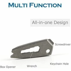 BENOBBY KIDS EDC Multi-Tool Schl��sselanh?nger Mit Schraubenschl��ssel Schraubendreher Hebelstangenfunktion (Grau) -Angebote Schneidwerkzeug Store 67070502 4