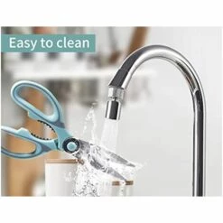 BENOBBY KIDS Robuste Küchenschere, Scharfe Mehrzweck-Küchenschere Aus Edelstahl, Küchenschere Für Huhn/Geflügel/Fisch/Fleisch/Gemüse/Kräuter/BBQ (grün) -Angebote Schneidwerkzeug Store 67070572 5