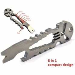 BENOBBY KIDS Taktischer Edelstahl-Punisher-Taschen-Multitool-Schädel-Brecheisen-Schlüsselanhänger-Stick-Starter -Angebote Schneidwerkzeug Store 67070680 4