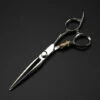 FUIENKO Professionelle Jp 440c Stahl 6 ''Gehobenen Goldenen Tiger Haar Schere Schneiden Friseur Haarschnitt Ausdünnung Schere Friseur Schere,cutting Scissor
