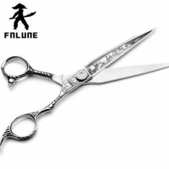 FUIENKO FnLune Wolfram Stahl Professional Hair Salon Schere Cut Barber Zubehör Haarschnitt Ausdünnung Scher Friseur Werkzeuge Schere,6.8 Inch