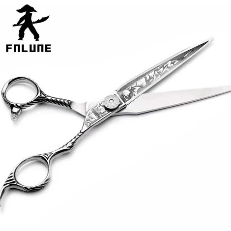 FUIENKO FnLune Wolfram Stahl Professional Hair Salon Schere Cut Barber Zubehör Haarschnitt Ausdünnung Scher Friseur Werkzeuge Schere,6.8 Inch 1 FUIENKO FnLune Wolfram Stahl Professional Hair Salon Schere Cut Barber Zubehör Haarschnitt Ausdünnung Scher Friseur Werkzeuge Schere,6.8 Inch