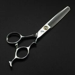 Fuienko Barbershop Haar Schneiden Ausdünnung Schere 6 Zoll Professionelle Styling Friseur Schere Mit Großen Lager Schraube,325T Without Bag