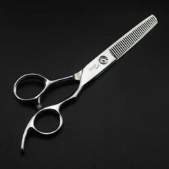 FUIENKO 6 Silber 440C Haar Schere Fall Schneiden JaGua Schere Dünner Schere Haar Barber Barbearia Profissional Acessorios Tigeras,6.0 Inch -Angebote Schneidwerkzeug Store 67129894 3