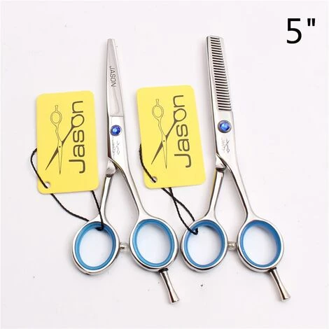 FUIENKO 4 "5" 5.5 "Jason Marke Styling Werkzeug Ausdünnung Schere Schneiden Schere Friseur Schere Professional Hair Schere Set J1117,J1117 Yin D 4N 5 FUIENKO 4 "5" 5.5 "Jason Marke Styling Werkzeug Ausdünnung Schere Schneiden Schere Friseur Schere Professional Hair Schere Set J1117,J1117 Yin D 4N – Bild 5