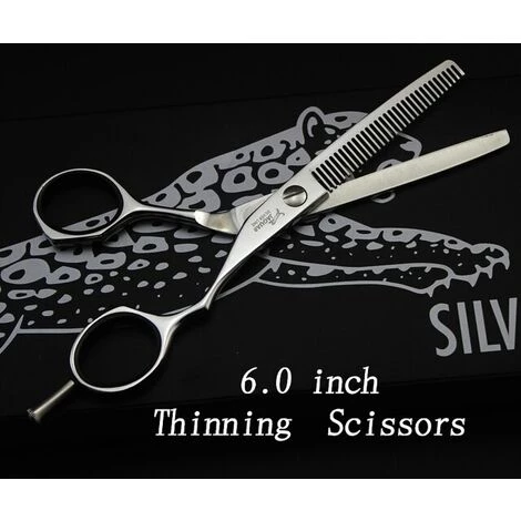 FUIENKO 6 Zoll Friseur Schere Set Haar Schneiden Scheren Barber Schere Und Ausdünnung Schere Salon Haarschnitt Für Jaguar,6 Bright Thinning 1 FUIENKO 6 Zoll Friseur Schere Set Haar Schneiden Scheren Barber Schere Und Ausdünnung Schere Salon Haarschnitt Für Jaguar,6 Bright Thinning