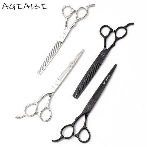 FUIENKO A8001 Links Hand 5.5 ''6'' 7" Friseur Schere Schneiden Schere Dünner Schere Haarschnitt Schere Professional Hair Scheren,A8000 YinYin C 60N 2 FUIENKO A8001 Links Hand 5.5 ''6'' 7" Friseur Schere Schneiden Schere Dünner Schere Haarschnitt Schere Professional Hair Scheren,A8000 YinYin C 60N – Bild 2