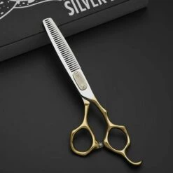 FUIENKO Haar Schere Professionelle Hohe Qualität 6,0 Zoll Friseur Schere Schneiden Verdünnung Set Barber Shop Salons Scheren,6 Inch Thinning -Angebote Schneidwerkzeug Store 67129917 3