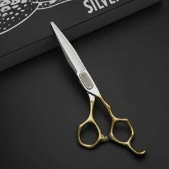 FUIENKO Haar Schere Professionelle Hohe Qualität 6,0 Zoll Friseur Schere Schneiden Verdünnung Set Barber Shop Salons Scheren,6 Inch Thinning -Angebote Schneidwerkzeug Store 67129917 5