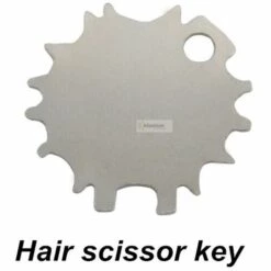 FUIENKO 10 Stücke Haar Schere Adjust Ziehen Sie Die Schrauben Werkzeuge Schere Teller Stahl Regler