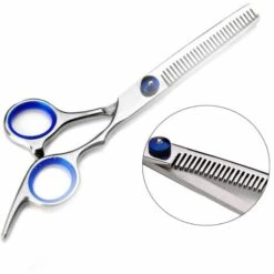 FUIENKO Neue 6 Zoll Schneiden Verdünnung Styling Werkzeug Haar Schere Edelstahl Salon Friseur Scheren Regelmäßige Flache Zähne Klingen,thinning -Angebote Schneidwerkzeug Store 67129928 3