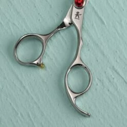 FUIENKO FnLune 5,5 Zoll VG-10 Professional Hair Salon Schere Cut Barber Werkzeug Haarschnitt Scher Friseur Schere Importiert Rubin Lager,JS13255 -Angebote Schneidwerkzeug Store 67129931 4