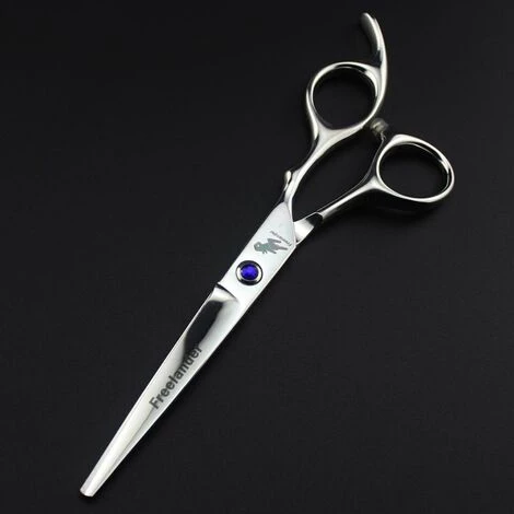 FUIENKO 6 "Barber Schere Schneiden Verdünnung Styling Werkzeug Haar Schere Edelstahl Salon Friseur Scheren Regelmäßige Flache Zähne Klinge,thinning 3 FUIENKO 6 "Barber Schere Schneiden Verdünnung Styling Werkzeug Haar Schere Edelstahl Salon Friseur Scheren Regelmäßige Flache Zähne Klinge,thinning – Bild 3
