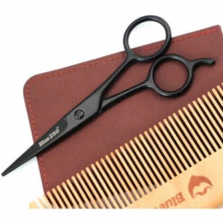FUIENKO Gesichts Haar Runde Entfernen Nase Haar Bart Augenbrauen Edelstahl Schnurrbart Nase Haar Bart Augenbrauen Wimpern Trimmen Clippers,12.2cm -Angebote Schneidwerkzeug Store 67129970 3