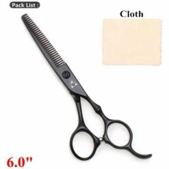 FUIENKO 5,5 6 Japanischen Stahl 440C Haar Schere Friseur Scissor Hohe Qualität Barber Schere Ausdünnung Schneiden Set 9030,9030 Hei Ya 6.0