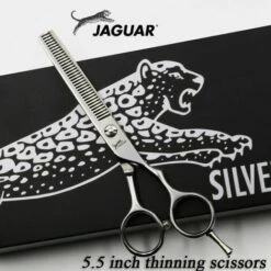 FUIENKO 5,5 Zoll Friseur Schere Set Schneiden + Verdünnung Barber Schere Hohe Qualität,1 Pcs