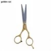 FUIENKO Friseur Schere 6,0 Zoll Goldene Professionelle Edelstahl Barber Haar Schneiden Ausdünnung Scissor Schere Friseur Set,golden Cut