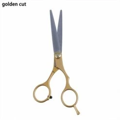FUIENKO Friseur Schere 6,0 Zoll Goldene Professionelle Edelstahl Barber Haar Schneiden Ausdünnung Scissor Schere Friseur Set,golden Cut