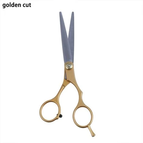 FUIENKO Friseur Schere 6,0 Zoll Goldene Professionelle Edelstahl Barber Haar Schneiden Ausdünnung Scissor Schere Friseur Set,golden Cut 1 FUIENKO Friseur Schere 6,0 Zoll Goldene Professionelle Edelstahl Barber Haar Schneiden Ausdünnung Scissor Schere Friseur Set,golden Cut