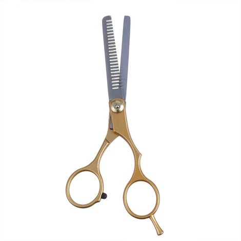 FUIENKO Friseur Schere 6,0 Zoll Goldene Professionelle Edelstahl Barber Haar Schneiden Ausdünnung Scissor Schere Friseur Set,golden Cut 4 FUIENKO Friseur Schere 6,0 Zoll Goldene Professionelle Edelstahl Barber Haar Schneiden Ausdünnung Scissor Schere Friseur Set,golden Cut – Bild 4